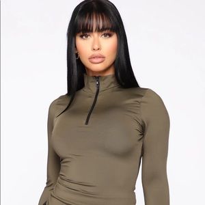 Fashion Nova Athletic Bae Top Small